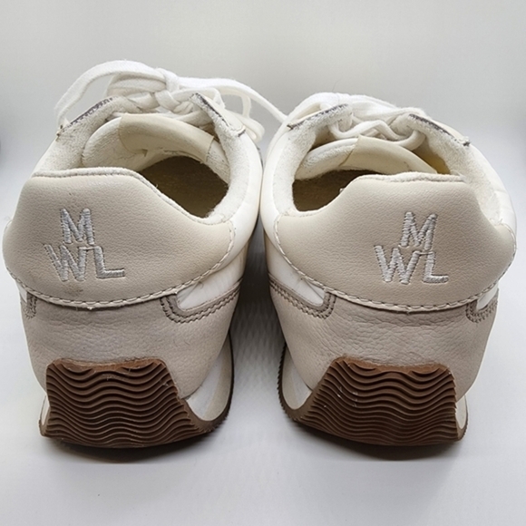 Madewell League Sneakers Washed Nubuck Retro Vintage Style Women's 6 M - Picture 5 of 16